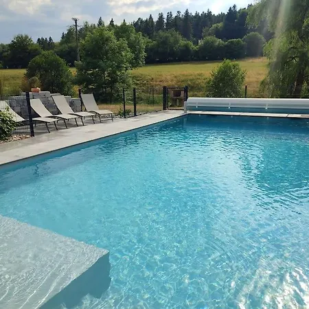Maison Avec Piscine, Jacuzzi Et Sauna Holiday home Saint-Nabord