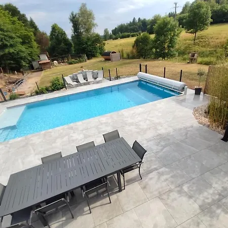 Maison Avec Piscine, Jacuzzi Et Sauna Saint-Nabord