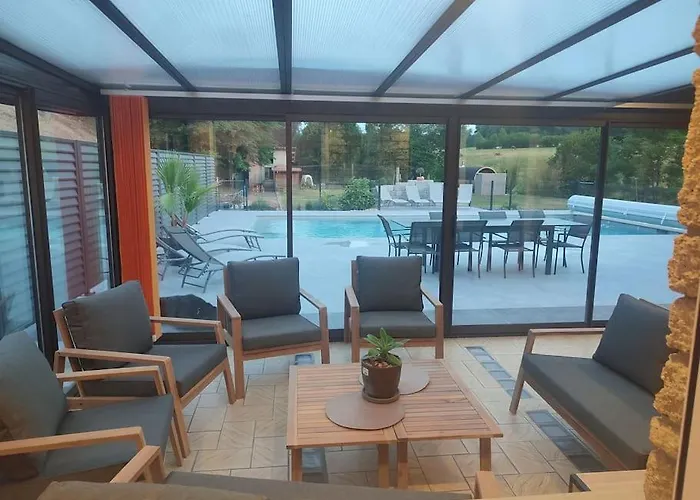 Maison Avec Piscine, Jacuzzi Et Sauna Prázdninový dům